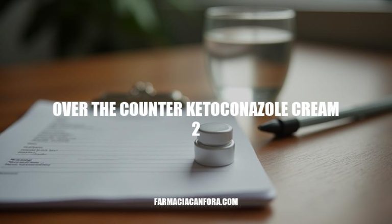 Over the Counter Ketoconazole Cream 2: Effective Fungal Infection Treatment