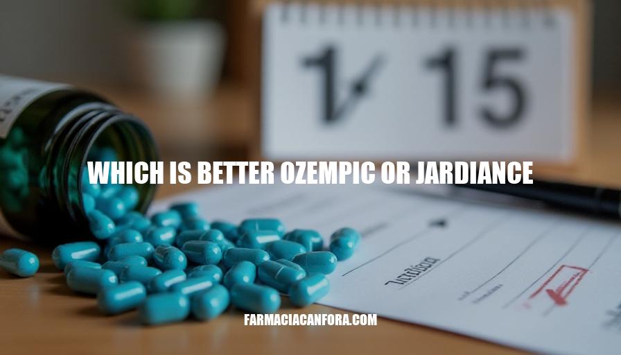 Ozempic vs Jardiance: Which Medication Reigns Supreme for Type 2 Diabetes Management?