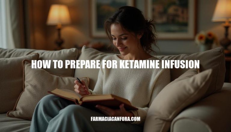 Preparing for Ketamine Infusion: A Comprehensive Guide