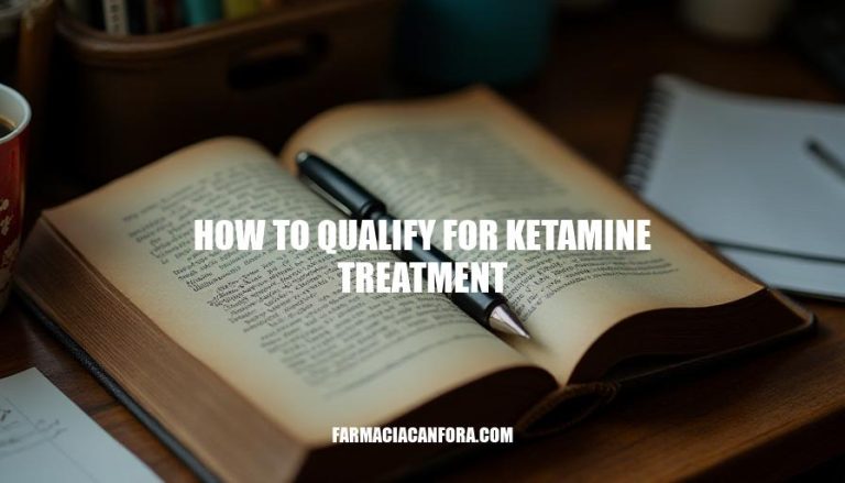 Qualifying for Ketamine Treatment: A Step-by-Step Guide