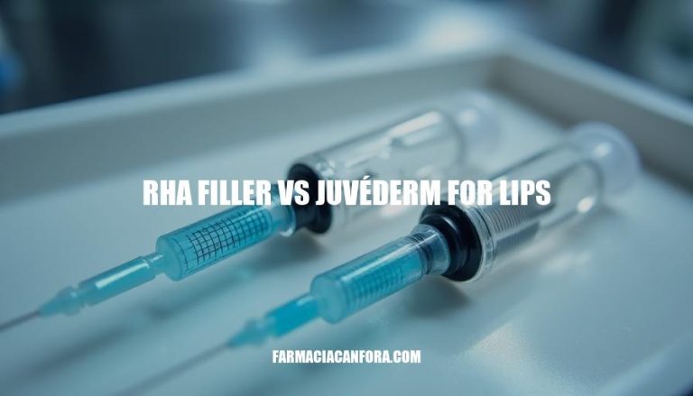 RHA Filler vs Juvéderm: Which is Best for Lip Enhancement?