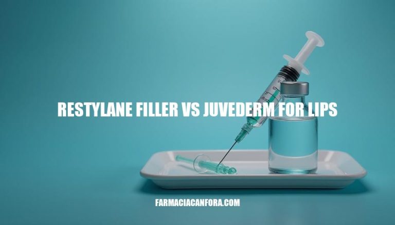 Restylane Filler vs Juvederm: Which is Best for Lip Augmentation?