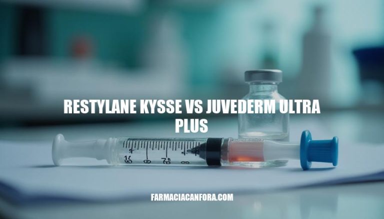 Restylane Kysse vs Juvederm Ultra Plus: Which Lip Filler Reigns Supreme?