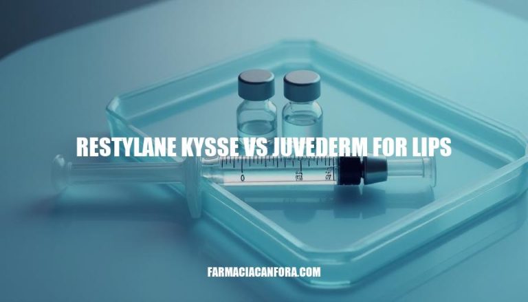 Restylane Kysse vs Juvederm: Which Lip Filler Reigns Supreme?