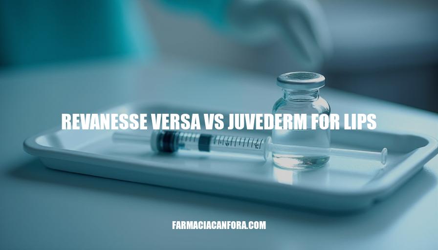 Revanesse Versa vs Juvederm: Which Lip Filler Reigns Supreme?