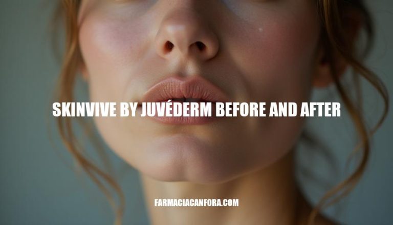 Skinvive by Juvéderm Before and After: Unlocking Radiant Skin