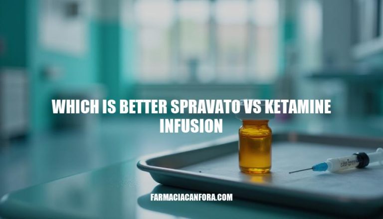 Spravato vs Ketamine Infusion: Which Treatment Option Reigns Supreme for Depression?