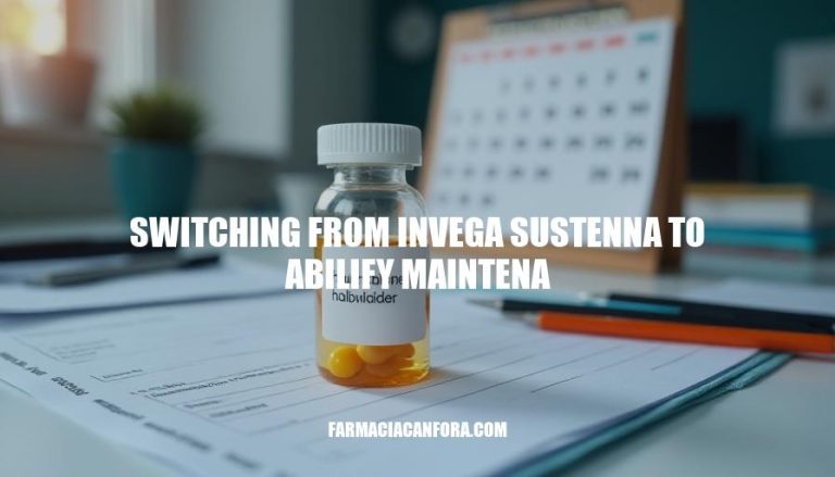 Switching from Invega Sustenna to Abilify Maintena: A Comprehensive Guide