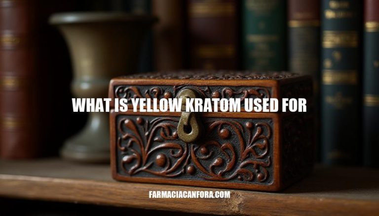 Unlocking the Uses of Yellow Kratom: What Is Yellow Kratom Used For?