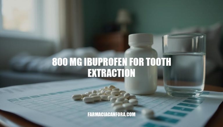 Using 800 mg Ibuprofen for Tooth Extraction: A Guide to Pain Management