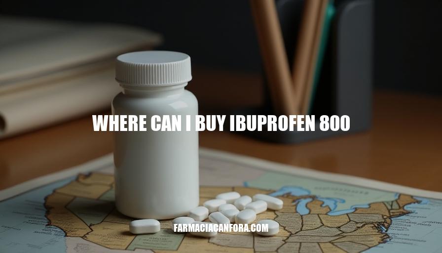 Where Can I Buy Ibuprofen 800: A Comprehensive Guide