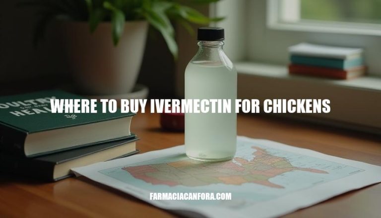 Where to Buy Ivermectin for Chickens: A Guide to Reliable Sources