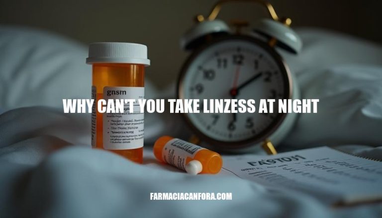 Why Can't You Take Linzess at Night? Dosing Guidelines and Risks Explained