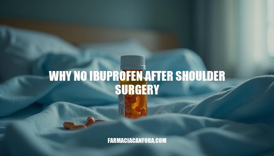 Why No Ibuprofen After Shoulder Surgery: Risks and Alternatives