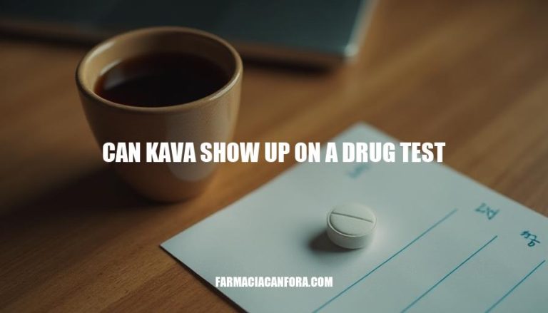 Will Kava Show Up on a Drug Test?