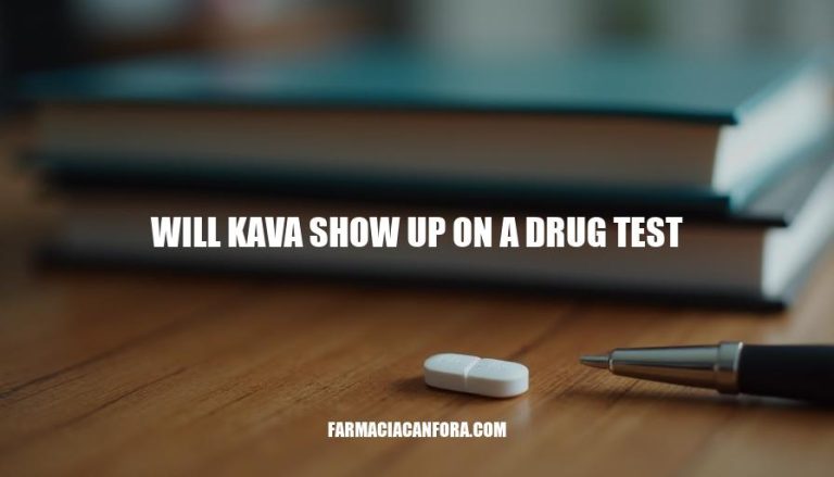 Will Kava Show Up on a Drug Test: A Comprehensive Guide