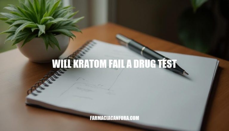 Will Kratom Fail a Drug Test: What You Need to Know