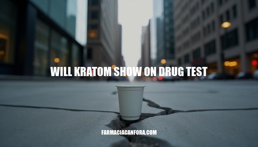 Will Kratom Show Up on a Drug Test: A Comprehensive Guide