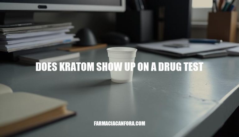 Will Kratom Show Up on a Drug Test? A Comprehensive Guide