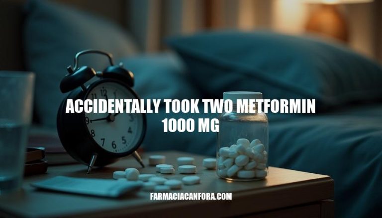 Accidental Metformin Overdose: Symptoms, Actions & Prevention