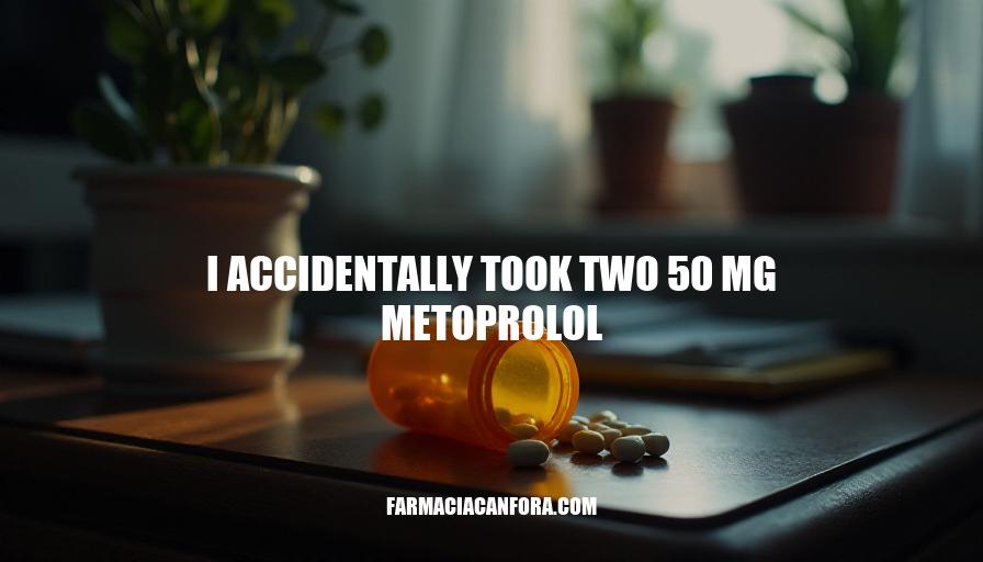 Accidental Metoprolol Overdose: What to Do Next?