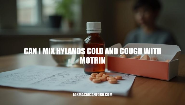 Can I Mix Hylands Cold & Cough with Motrin: Safety and Efficacy Considerations