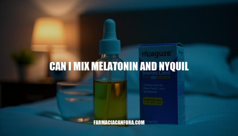 Can I Mix Melatonin and NyQuil: Safety and Risks Explained