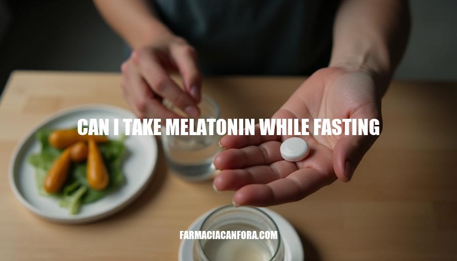 Can I Take Melatonin While Fasting: Benefits, Risks & Expert Insights