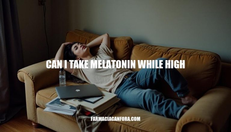 Can I Take Melatonin While High: Safety and Risks Explained