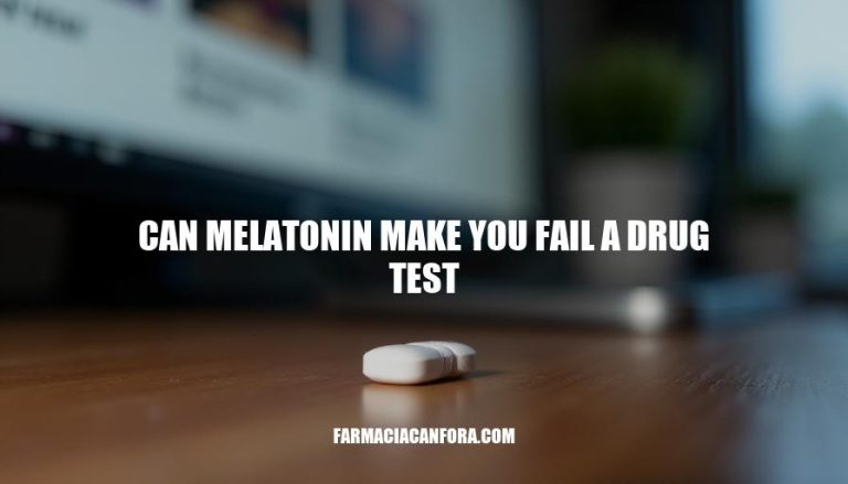 Can Melatonin Cause False Positives on Drug Tests?