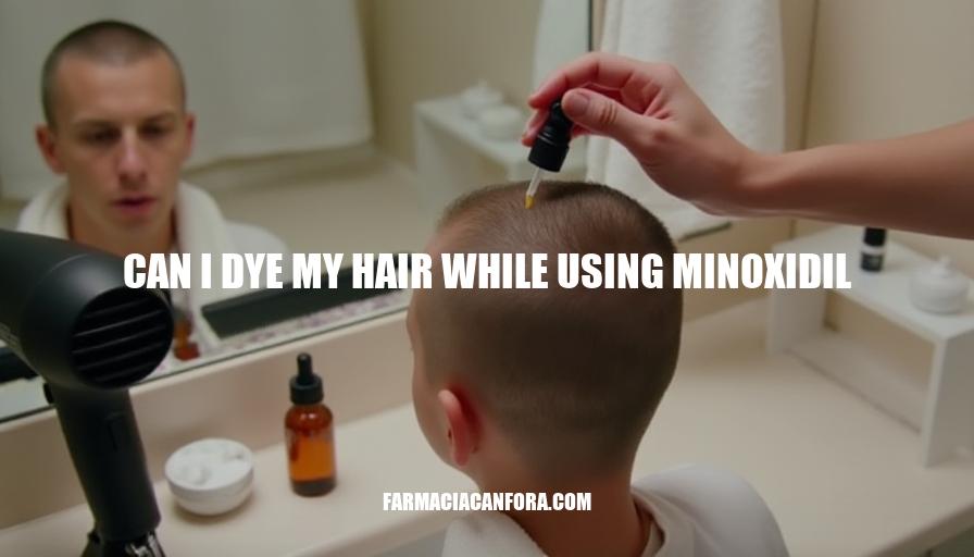 Can You Dye Your Hair While Using Minoxidil: Safety Precautions & Expert Advice