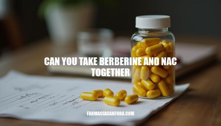 Can You Take Berberine and NAC Together: Safety and Efficacy Considerations