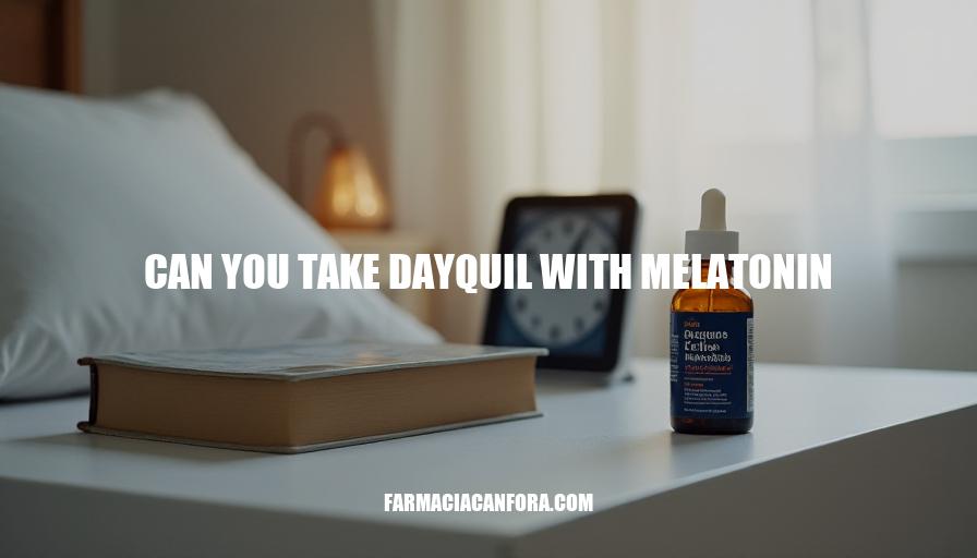 Can You Take DayQuil with Melatonin: Safety and Risks Explained