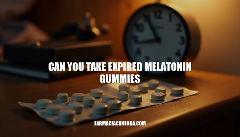 Can You Take Expired Melatonin Gummies: Safety and Efficacy