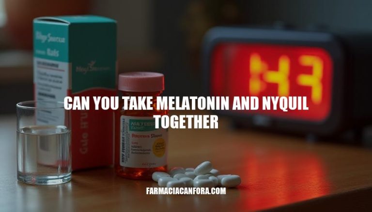 Can You Take Melatonin and Nyquil Together: Safety and Risks