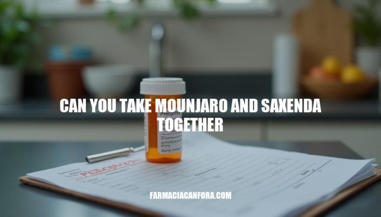 Can You Take Mounjaro and Saxenda Together: Safety Concerns and Risks