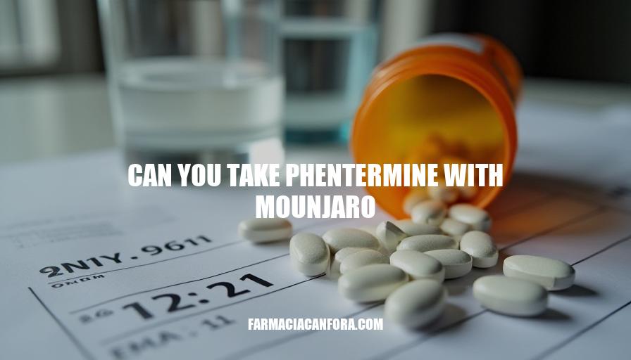 Can You Take Phentermine with Mounjaro: Safety and Efficacy Considerations