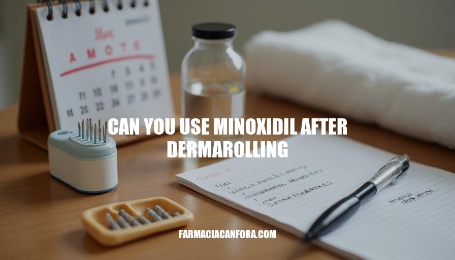 Can You Use Minoxidil After Dermarolling: A Comprehensive Guide