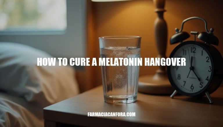 Curing Melatonin Hangovers: Relief from Supplement-Induced Discomfort