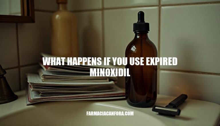 Expired Minoxidil Risks: What Happens When You Use It Past Its Expiration Date