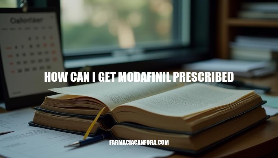 Getting Modafinil Prescribed: A Step-by-Step Guide