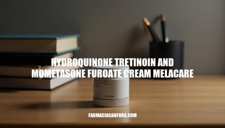 Hydroquinone Tretinoin Mometasone Furoate Cream Melacare: A Comprehensive Guide