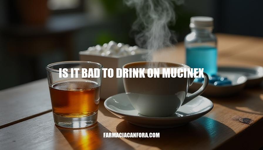 Is It Bad to Drink Alcohol with Mucinex? Potential Interactions and Risks