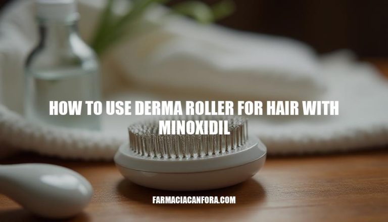 Maximizing Hair Growth: A Comprehensive Guide on How to Use Derma Roller for Hair with Minoxidil