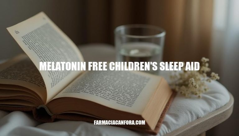 Melatonin Free Children's Sleep Aid: Natural Solutions for Restful Nights