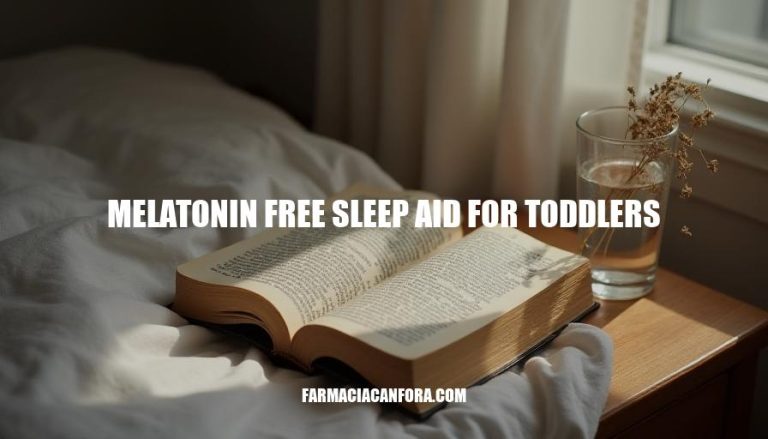 Melatonin Free Sleep Aids for Toddlers: Natural Solutions for Restful Nights