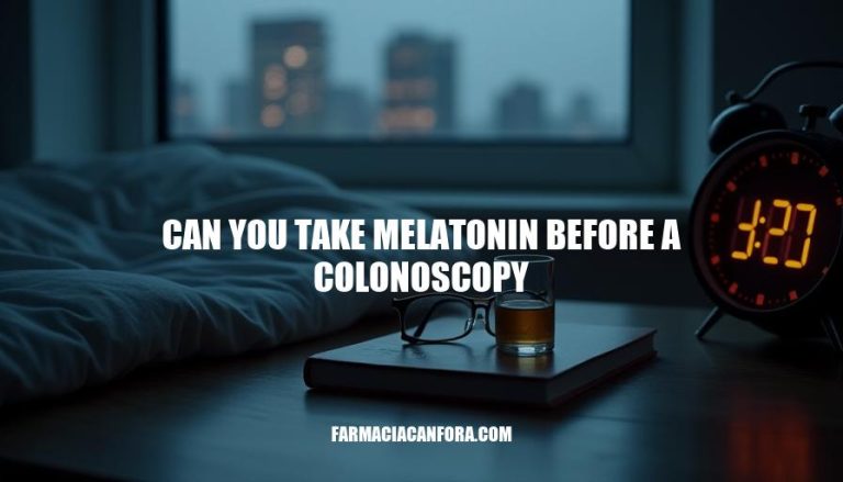 Melatonin and Colonoscopy: Pre-Procedure Considerations