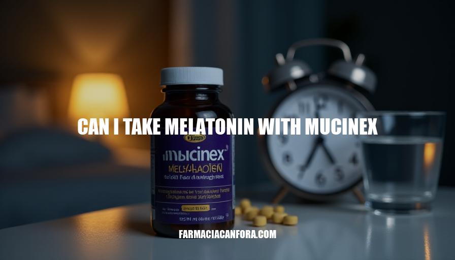Picture of Melatonin and Mucinex Interaction: Can You Take Them Together?