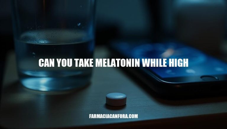 Melatonin and Substance Interactions: Can You Take Melatonin While High?