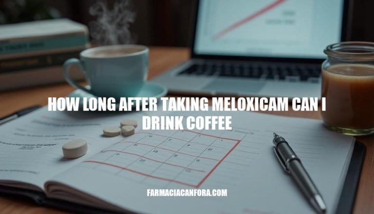 Meloxicam and Coffee Interaction: Safe Timing Guidelines